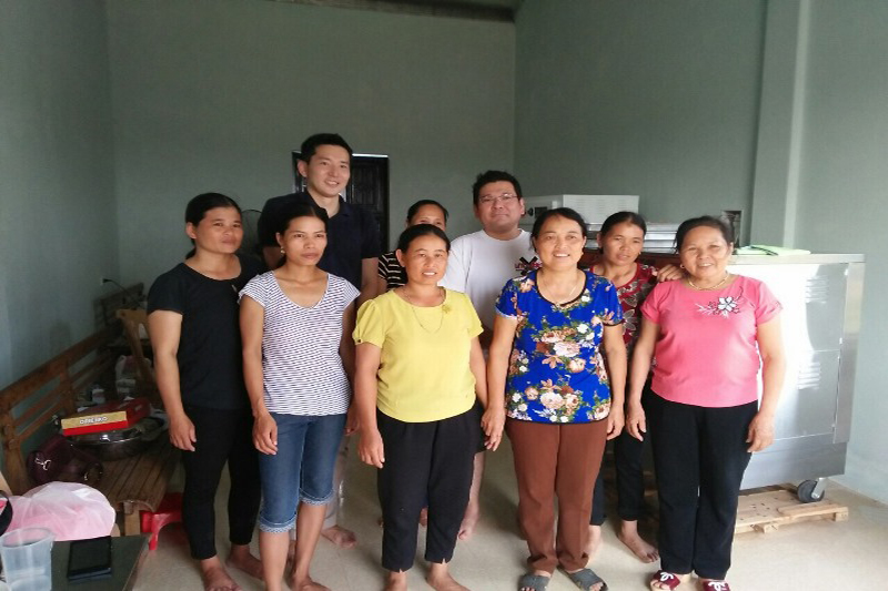 Khóa đào tạo làm bánh bột sắn tại Nghệ An