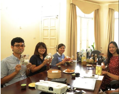 Họp với Dự án JICA tại Hà Nam