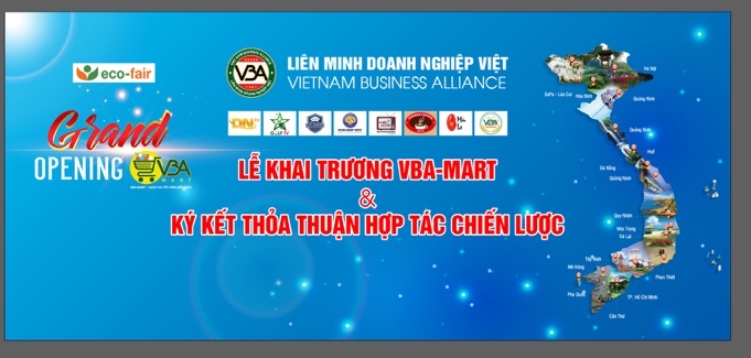 Dự án Eco-Fair phối hợp khai trương siêu thị cộng đồng VBA mart