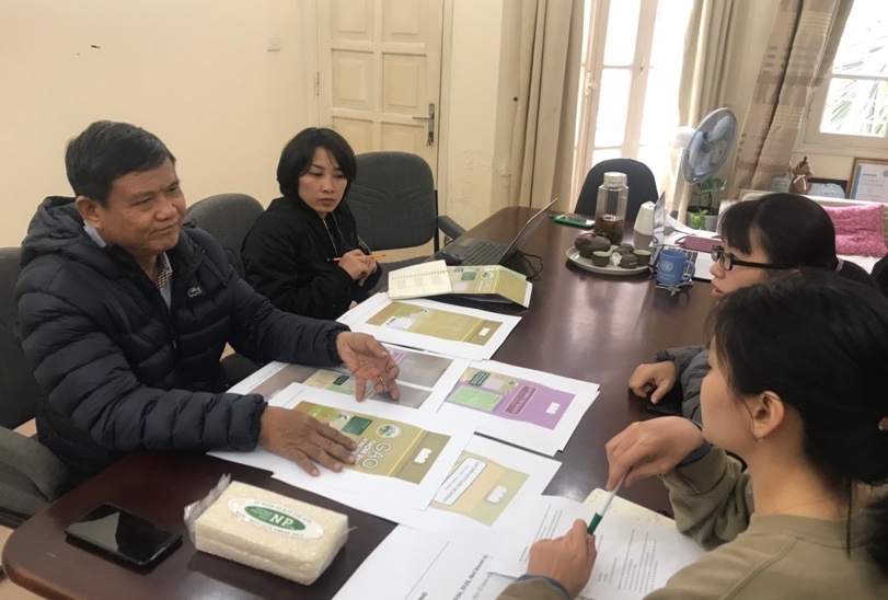 Gặp gỡ trao đổi với HTX Nông Phú