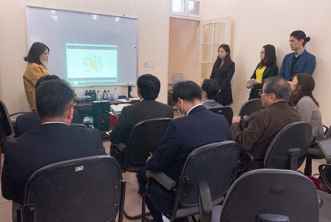 Đoàn doanh nghiệp Nhật Bản làm việc với VIRI
