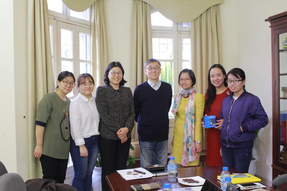VIRI had a meeting with experts from Korea’s SungKongHoe University.