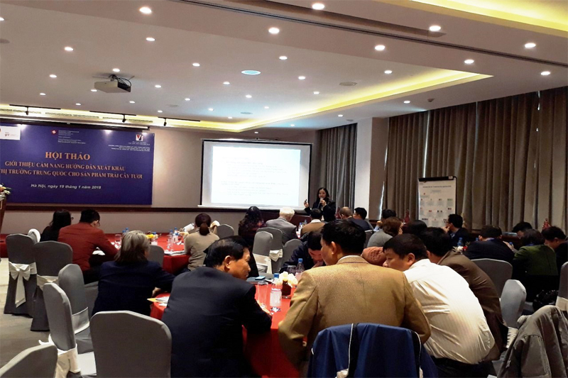 Introduce the ” The guidelines of exporting product in to China market for fresh products