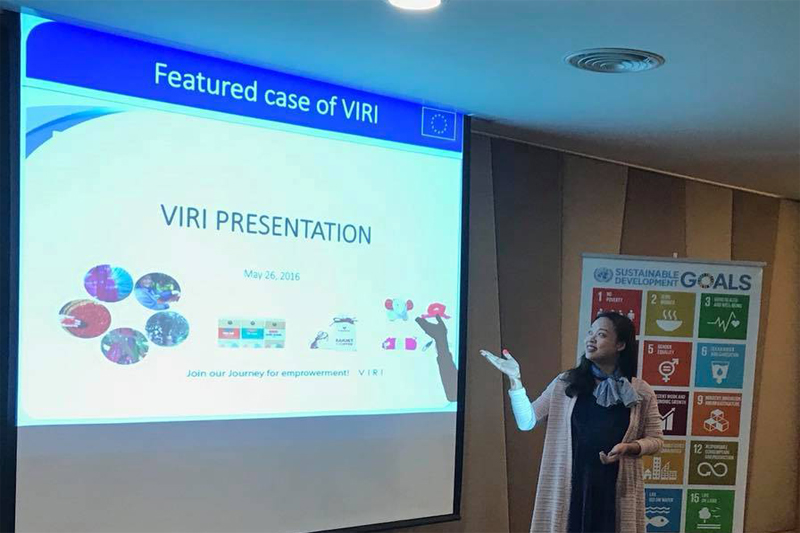 Nguyen Bao Thoa represented VIRI to join the regional workshop Localizing SDGs in the region.