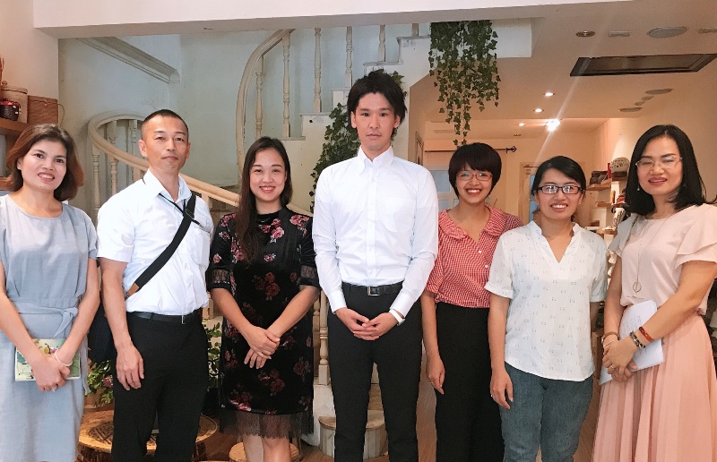 JICA Volunteer, Mr. Ikumi Yamaguchi visited VIRI office
