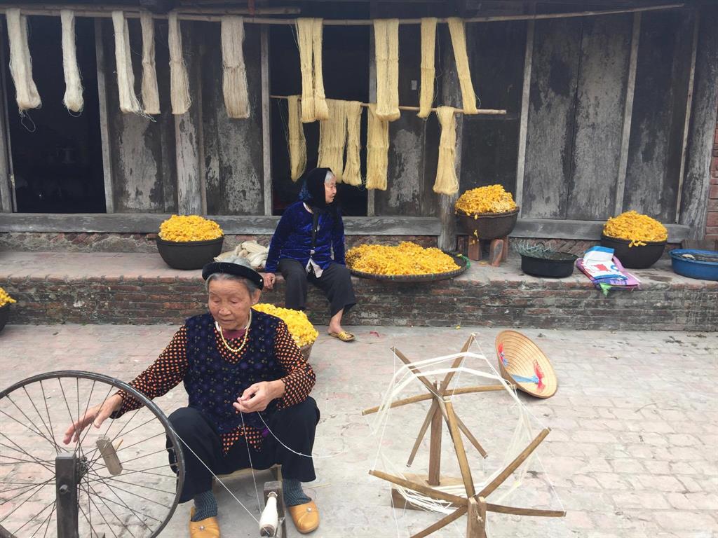 Làng nghề dệt đũi Nam Cao đã trải qua vài trăm năm hình thành và phát triển.