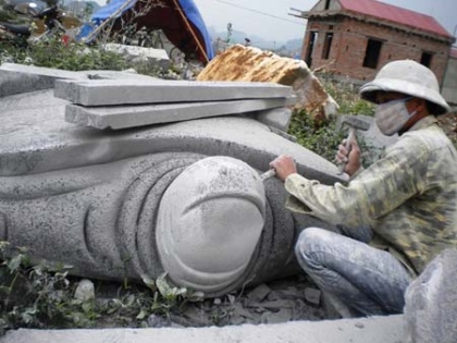 Làng chạm khắc đá Ninh Vân